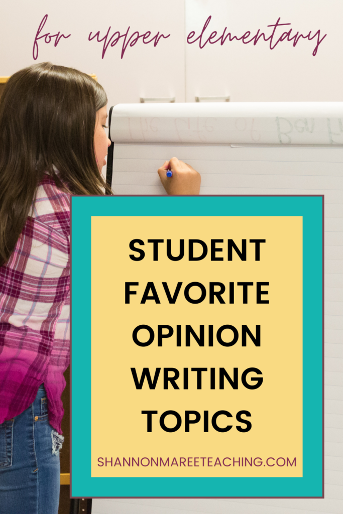 opinion-writing-topics
